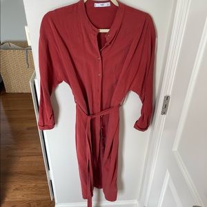 Mango Red Suiting Dress Size 4